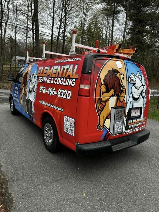 Work van for Elemental Heating and Cooling