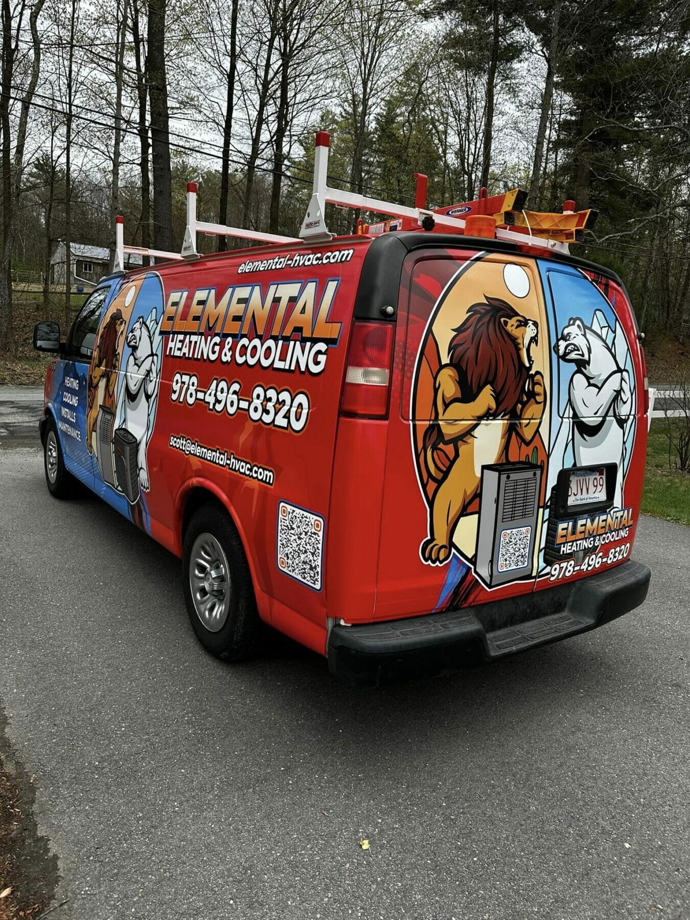 Work van for Elemental Heating and Cooling